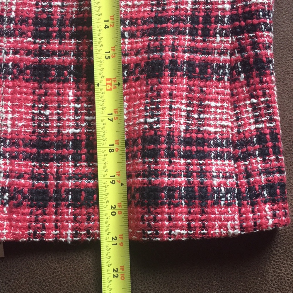 Rena Rowan Plaid Tweed Jacket - Picture 11 of 16